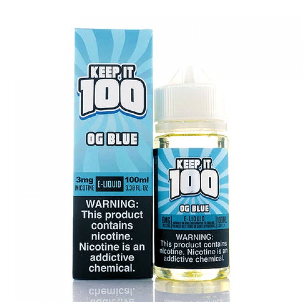 OG Blue (Blue Slushie) - Keep It 100 E-Juice