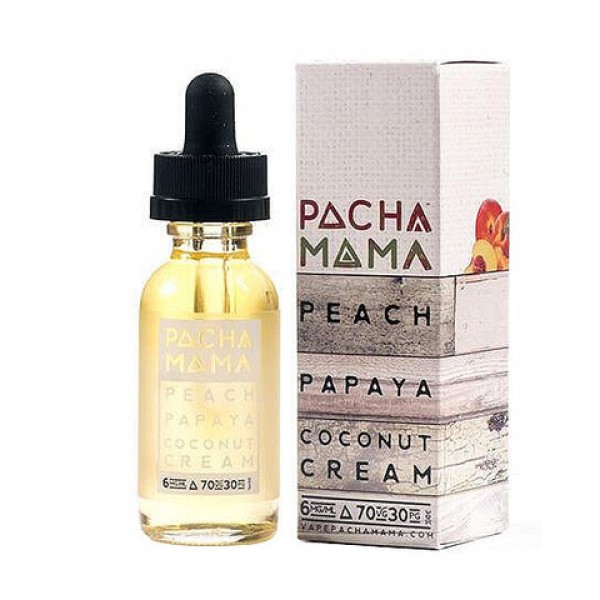 Peach Papaya Coconut Cream - Pachamama E-Juice (60 ml)