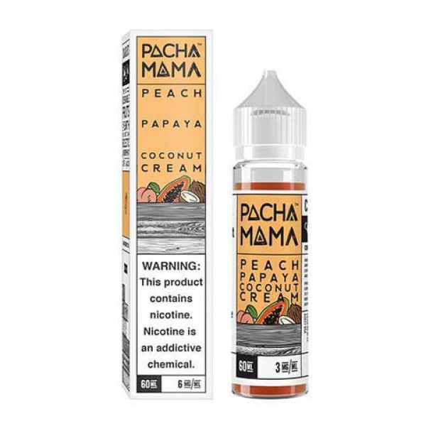 Peach Papaya Coconut Cream - Pachamama E-Juice (60 ml)