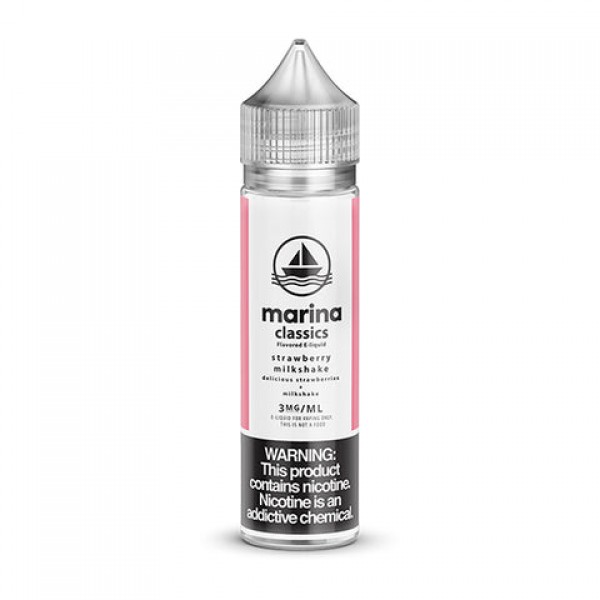 Strawberry Milkshake - Marina Vape E-Juice (60 ml)