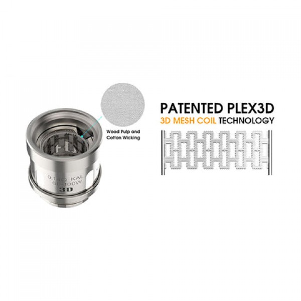 Innokin Scion Plex3D Mesh Replacement Coils (3 Pack)